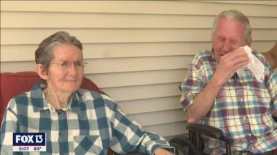 Married for 60 years, couple's seven-month COVID separation ends with tearful reunion - fox29.com