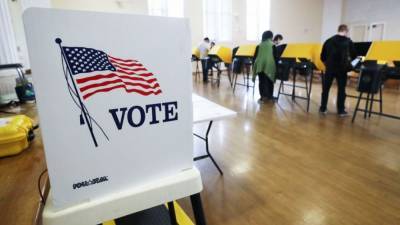 Donald Trump - Joe Biden - Mario Tama - Kevin Brobson - Judge rejects GOP attempt to shut down early voting center in Delaware County - fox29.com - county Day - state Pennsylvania - state Delaware - county Park - city Harrisburg