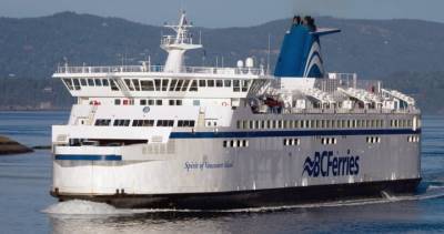 West Vancouver - David Icke - Anti-mask protesters cause disturbance on B.C. ferry, cause unloading delay - globalnews.ca