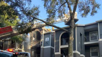 Stephanie Hollingsworth - Apartment fire in Seminole County injures 7, sends 2 to hospital - clickorlando.com - state Florida - county Seminole
