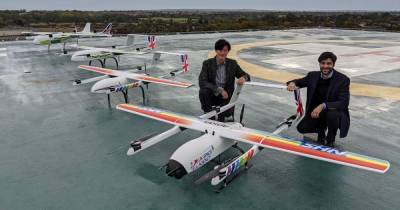 Ex-fighter pilots to fly drones carrying vital coronavirus kit between NHS hospitals - dailystar.co.uk