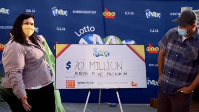 Ontario man claims $70M LOTTO MAX jackpot - globalnews.ca - county Kent - county Chatham