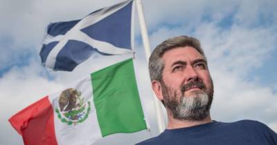 Donald Trump - Donald Trump critic who raised Mexican flag next to Scots golf resort hopes he 'learns something' from Covid battle - dailyrecord.co.uk - Scotland - Mexico