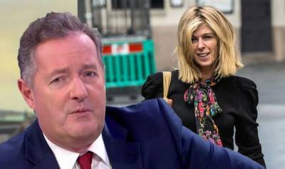 Piers Morgan - Kate Garraway - Kate Garraway: Piers Morgan slams Dominic West over COVID Trump comment to co-star - express.co.uk