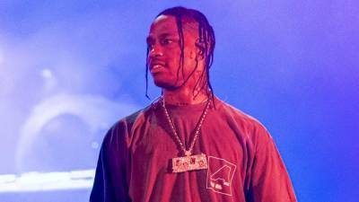 Travis Scott - Travis Scott Says He Got a COVID-19 Test After Massive Impromptu Fan Event at McDonald's - etonline.com - state California