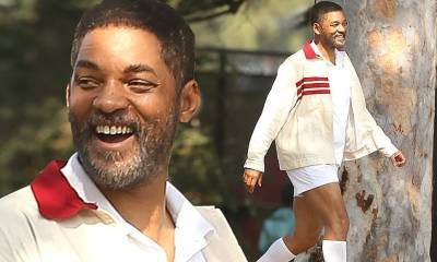 Will Smith - Venus Williams - Richard Williams - Will Smith resumes filming Richard Williams biopic in LA after production was halted due to COVID-19 - dailymail.co.uk - state California - city Los Angeles - Los Angeles, state California - city Hollywood
