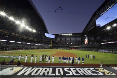 Pandemic World Series draws smallest crowd in over century - clickorlando.com - Los Angeles - county Bay - state Texas - city Tampa, county Bay - state Alabama - county Arlington - county Gadsden