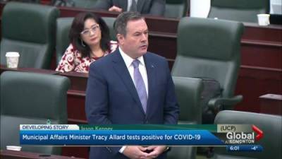 Jason Kenney - Tracy Allard - Jason Kenney isolating after cabinet minister and close contact tests positive for COVID-19 - globalnews.ca