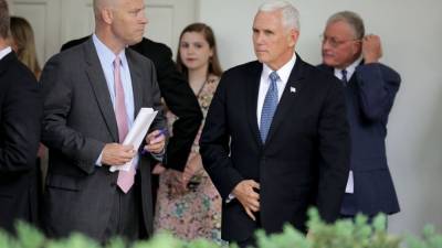 Mike Pence - Mark Meadows - Devin Omalley - Pence to keep up travel despite contact with infected aides - fox29.com - Washington