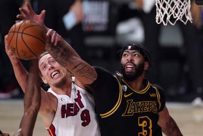 Anthony Davis - Jimmy Butler - Halfway home: Lakers top Heat 124-114 for 2-0 Finals lead - clickorlando.com - Los Angeles - state Florida - county Lake - county Buena Vista - county Davis