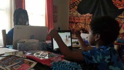 'It's a challenge to maintain our empathy:' Parents struggle with online learning at home - fox29.com - city San Jose