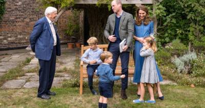 Kate Middleton - princess Charlotte - prince Louis - David Attenborough - Kensington Palace - Children of Prince William, Kate Middleton ask David Attenborough questions about wildlife - globalnews.ca - Charlotte - state Indiana - county Prince George - county Prince William - county Charles - city Elizabeth