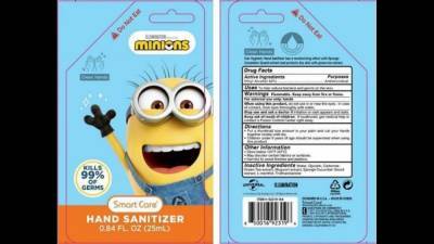 Hand sanitizer for kids recalled over packaging that resembles food, drink containers - fox29.com - New York - county Hand