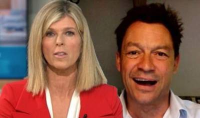 Donald Trump - Piers Morgan - Kate Garraway - Derek Draper - Dominic West - Kate Garraway: Dominic West 'personally apologises' to GMB host after COVID-19 comments - express.co.uk - Usa - Britain