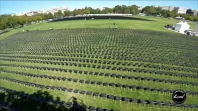 20,000 chairs placed outside White House to honor Americans killed by COVID-19 - fox29.com - Usa - county Day - Washington