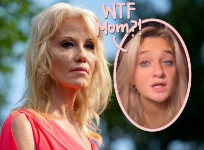 Donald Trump - Melania Trump - Kellyanne Conway - Claudia Conway - Kellyanne Conway Lied To Her Daughter About COVID Test Results — And Got Her Infected?! - perezhilton.com