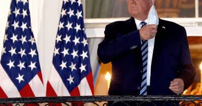 Donald Trump - Sean Conley - US President Donald Trump plays down coronavirus as he arrives back at White House - manchestereveningnews.co.uk - Usa