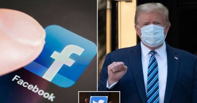 Donald Trump - Facebook and Twitter crack down as Donald Trump claims Covid-19 less deadly than flu - mirror.co.uk - Usa