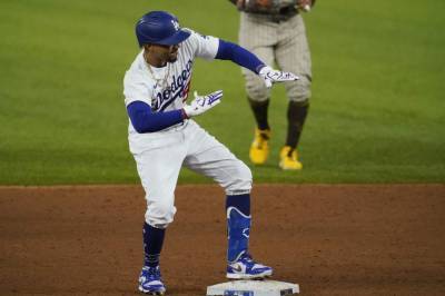 Mike Clevinger - Corey Seager - Walk in new park: Dodgers open NLDS with 5-1 win over Padres - clickorlando.com - Los Angeles - state Texas - county San Diego - county Arlington - county Turner