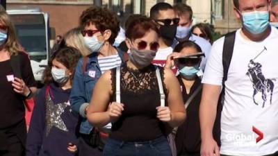 Roberto Speranza - Coronavirus: Italy makes masks mandatory outdoors in bid to reduce rising COVID-19 infections - globalnews.ca - Italy