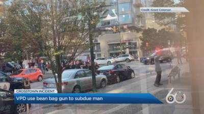Vancouver police deploy beanbag gun during Crosstown arrest - globalnews.ca - city Crosstown