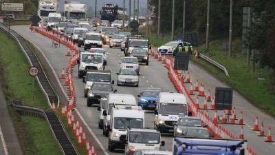 Changes made to Covid-19 checkpoints on N7 and M2 - rte.ie - Ireland