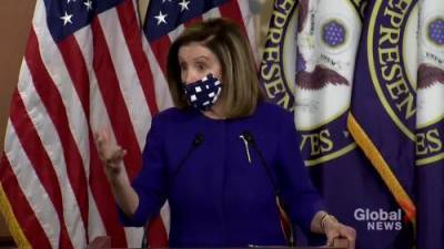 Donald Trump - Nancy Pelosi - Pelosi: ‘I don’t know’ if medication Trump was given for COVID-19 treatment is impacting his judgement - globalnews.ca