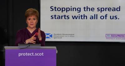 Nicola Sturgeon - Nicola Sturgeon coronavirus update LIVE as First Minister to give update on lockdown levels - dailyrecord.co.uk - Scotland