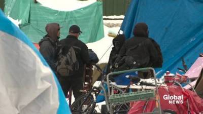 Fletcher Kent - Camp Pekiwewin remains, despite efforts to remove the homeless camp - globalnews.ca