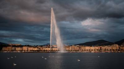 Geneva's landmark fountain turned off due to pandemic - rte.ie - Switzerland - county Geneva