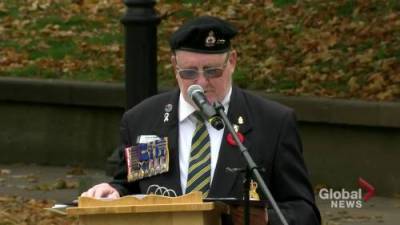 Remembrance Day 2020: Halifax commemorates veterans, commander praises first responders amid pandemic - globalnews.ca