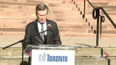 John Tory - Remembrance Day 2020: Toronto Mayor Tory says despite COVID-19, ‘chain of remembrance’ won’t be broken - globalnews.ca - county Day - county Hall