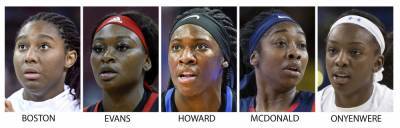 Dawn Staley - Howard, Boston lead AP women's basketball All-America team - clickorlando.com - state South Carolina - county Howard - county Evans