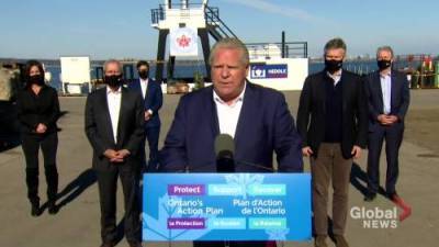 Doug Ford - Coronavirus: Hamilton shipbuilding company enters ‘historic partnership’ as part of effort to rebuild economy, says Ford - globalnews.ca - county Hamilton