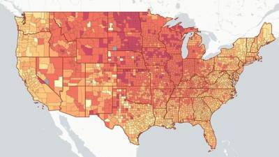Holiday plans? Map shows real-time COVID-19 risk for gatherings, by county - fox29.com