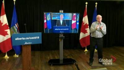 Jason Kenney - COVID-19: Alberta announces 2-week pause on group fitness, group performance classes and indoor team sports - globalnews.ca
