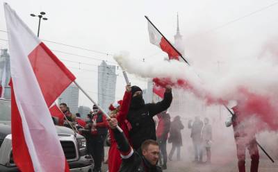 Poland blames violence at far-right march on hooligans - clickorlando.com - Poland - city Warsaw