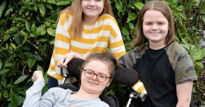 The incredible girls who didn't leave home for FIVE MONTHS to protect their beloved big sister from coronavirus - manchestereveningnews.co.uk