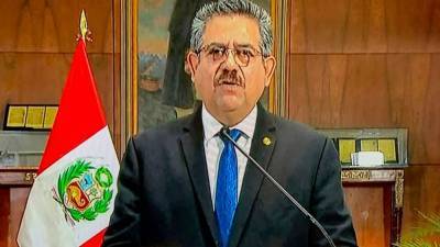 Peru's interim president, Manuel Merino, announces resignation after national upheaval - fox29.com - state Tuesday - Peru - city Lima, Peru