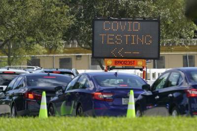 Bob Behnken - Doug Hurley - Florida reports 10,105 new COVID-19 cases as spectators swarm Space Coast for crewed launch - clickorlando.com - state Florida - county Orange - county Brevard