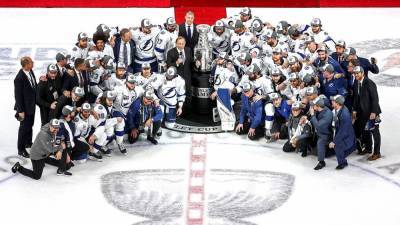 Stanley Cup - Gary Bettman - Bruce Bennett - Stanley Cup champs Tampa Bay Lightning laying off 30 workers because of virus - fox29.com - state Florida - county Bay - city Tampa, county Bay