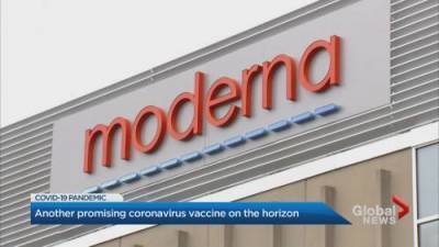 Moderna vaccine trial shows 94.5% effectiveness - globalnews.ca