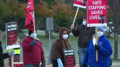 Hundreds of nurses to go on strike at St. Mary Medical Center Tuesday - fox29.com - county Bucks - parish St. Mary