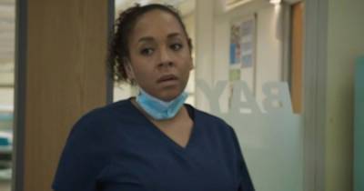 Holby City fans fume as medical staff fail to wear face masks correctly during pandemic - dailystar.co.uk - city Holby