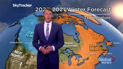 Anthony Farnell - Anthony Farnell’s 2020-2021 winter forecast - globalnews.ca - Canada