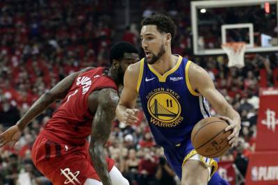 Stephen Curry - Thompson has torn Achilles tendon, expected to miss season - clickorlando.com - Los Angeles - state California - San Francisco - state Golden