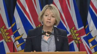 Bonnie Henry - B.C. health officials report 538 new cases of COVID-19, one additional death - globalnews.ca - Britain