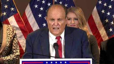 President Donald - Rudy Giuliani - U.S. election: Rudy Giuliani cites ‘My Cousin Vinny’ to explain Trump’s legal challenge, busts out momentary Joe Pesci impersonation - globalnews.ca - Usa