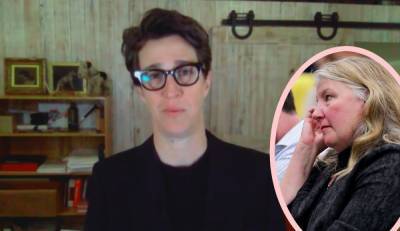 Rachel Maddow - Susan Mikula - Rachel Maddow Reveals Her Partner Nearly Died From COVID-19 In Powerful Warning! - perezhilton.com