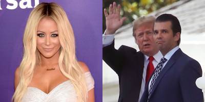 Donald Trump-Junior - Aubrey O'Day Reacts to Ex Donald Trump Jr. Getting Infected with COVID-19 - justjared.com
